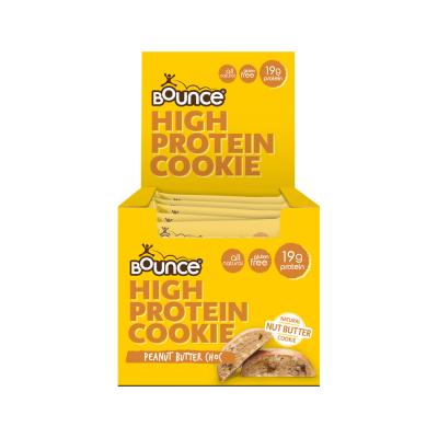 Bounce High Protein Cookie Peanut Butter Choc 65g x 12 Display
